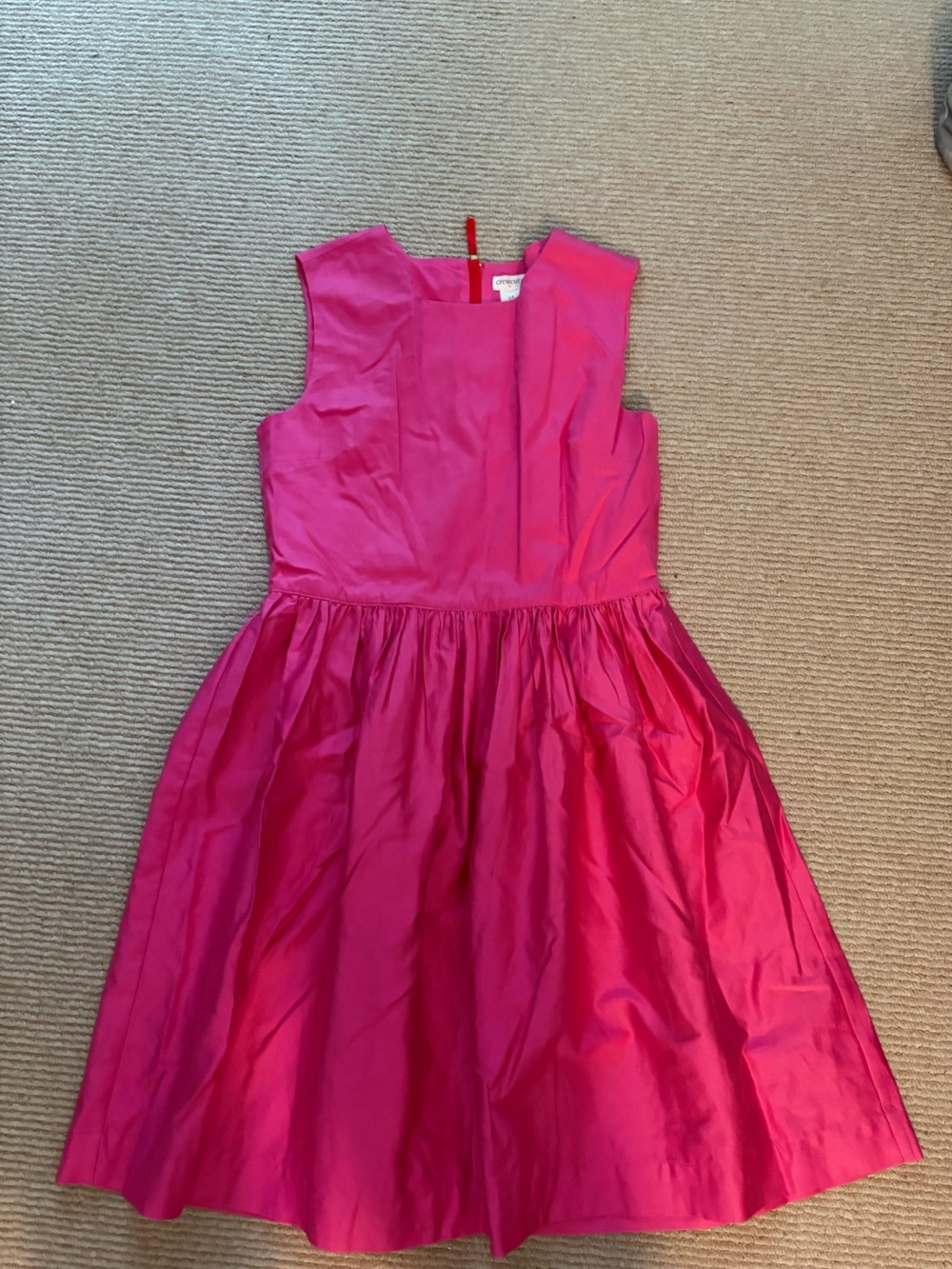 Crewcuts Girls Fuchsia Fit-and-Flare Party Dress